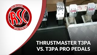 Thrusmaster T3PA vs T3PA Pro Pedals [upl. by Orips171]