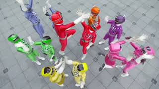 super sentai toqger opening เพลงซุปเปอร์เซ็นไต ทคคิวเจอ AMV [upl. by Hesper461]