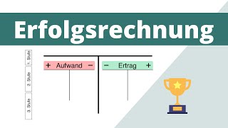 Dreistufige Erfolgsrechnung einfach erklärt  Kontenform amp Staffelform [upl. by Ginni]