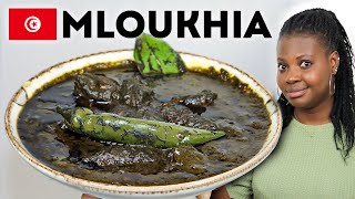 La MLOUKHIA Ragoût de Corète Potagère 🇹🇳 Cuisine TUNISIENNE [upl. by Doble]