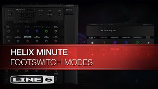 Helix Minute Footswitch Modes [upl. by Irrol631]