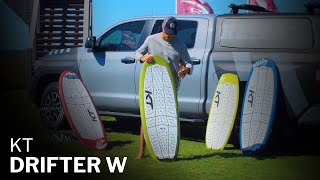 KT Drifter Wake FoilBoard Review [upl. by Eicyac]