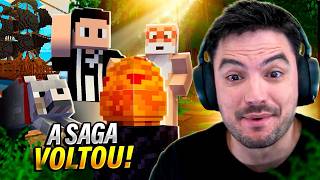 SAGA VOLTOU  OVO DE DRAGÃO NO MINECRAFT 333 [upl. by Delanty]