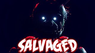 Salvaged  FNaF Song by NateWantsToBattle FNAF REANIMATED LYRIC VIDEO [upl. by Pauwles351]