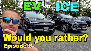 2024 Chevy Blazer EV RS vs 2024 Chevy Blazer RS ICE  Would you Rather  Episode 8 [upl. by Berta155]