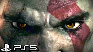 GOD OF WAR 3 PS5 REMASTERED  All Cutscenes  Full Movie 4K 60FPS Cinematics [upl. by Ecienaj]