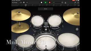 Buwan  Juan Karlos  GarageBand App  Drum Cover [upl. by Inod]