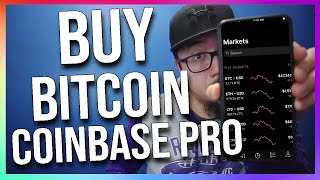 How to Buy Bitcoin on Coinbase Pro Coinbase Pro Tutorial [upl. by Noak471]