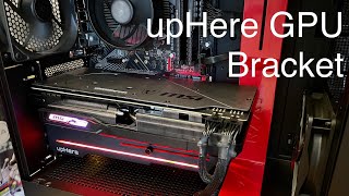 upHere RGB GPU Bracket  Fix GPU Sag in Style [upl. by Anu]