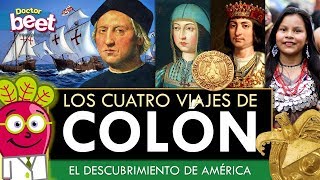 DESCUBRIMIENTO DE AMERICA LOS 4 VIAJES CRISTOBAL COLON 12 octubre 1492 [upl. by Timmons916]