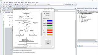 VISUAL C 2008 CODE TO FLOWCHART [upl. by Romeyn874]