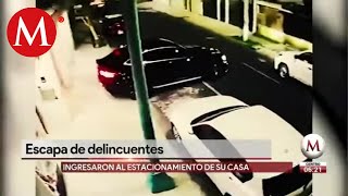 Así fue el intento de asalto a casa en colonia Lindavista [upl. by Airla]