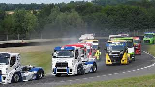 DÉPART COURSE 4 GRANDPRIX CAMION NOGARO 2019 [upl. by Lauro295]