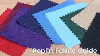 Poplin Product Guide  What is Poplin Fabric [upl. by Kylah]