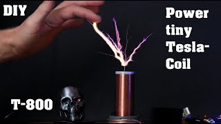 Tiny TeslaCoil easy but Powerful DIY [upl. by Falito]