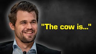 Magnus Carlsen Talks About The Cow Opening [upl. by Arimaj]