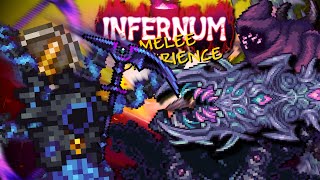 Terraria  CALAMITY INFERNUM The MELEE CLASS EXPERIENCE [upl. by Milone404]