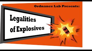 Legalities of Explosives amp How Tannerite is Legal [upl. by Corso]