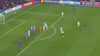 Sergi Roberto goal vs PSG 61 [upl. by Wildee]