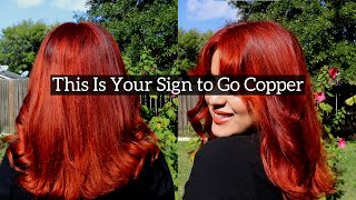 How to Dye Your Hair Copper At Home THIS IS YOUR SIGN TO GO COPPER [upl. by Fitzgerald545]