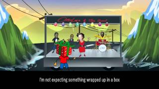 OMOLARA  Give me Christmas Lyric Video [upl. by Aietal]