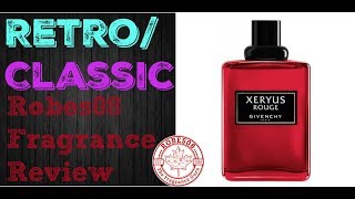 Xeryus Rouge by Givenchy Fragrance Review 1995  Retro Series [upl. by Sukramed]