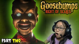 Slappy  Goosebumps Night of Scares Gameplay Chapter Two  Part 2  SLAPPY MADE ME CRY [upl. by Sidnal]