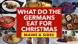 German Christmas Food Traditions  German Christmas Dinner Menu [upl. by Lobiv]