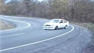 ドリフト AE86 1992～93 箱根大平台 須走 [upl. by Goldman196]