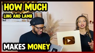 How Much Ling And Lamb Makes Money On YouTube 2024 [upl. by Drofniw]