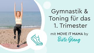 Schwangerschaftsgymnastik amp Toning 20 Minuten  1 Trimester  LILLYDOO Fitnessexpertin Birte Glang [upl. by Ellasal]