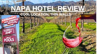 Napa Valley Hotel Review Dr Wilkinsons Hot Springs Resort in Calistoga CA [upl. by Aisatna]