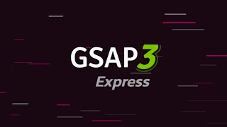 GSAP3 Express Intro Video  Learn GreenSock Animation [upl. by Enimrac]