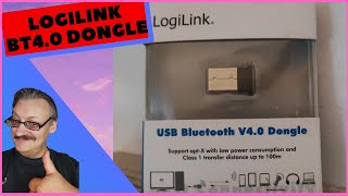 LogiLink Bluetooth V4 Dongle BT0015 Nano Adapter PlugampPlay Ideal für Laptop und PC [upl. by Jezabella]