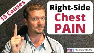 RightSide CHEST PAIN What it Means 13 Causes [upl. by Acsirp]