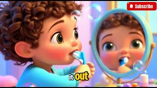 Brush Brush Little Smiles  Fun Tooth Brushing Song for Kids 🪥✨ [upl. by Langer]