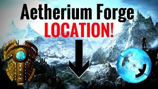 Aetherium Forge Location Lost to the Ages Quest  Skyrim REMASTERED [upl. by Akimahc316]