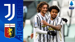 Juventus 31 Genoa  Kulusevski Morata and McKennie All Score in Juve Win  Serie A TIM [upl. by Namsu]