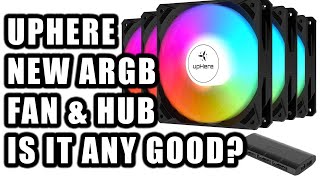 Uphere NEW ARGB 5PK Fan amp Hub Set NK1207 Testing amp Installation [upl. by Anhaj577]