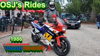 1986 Honda NS400r ride and review [upl. by Casilde]