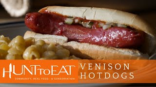 How to Make Venison Hot Dogs [upl. by Xuagram698]