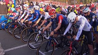 Cyclocross Kortrijk Men Elite 50fps 26 Nov 2022 [upl. by Watkins]