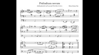 Präludium novum dodekaphonisch  Neue Festliche Orgelmusik Score [upl. by Anelac875]