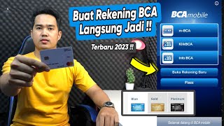 Cara Buka Rekening BCA Online Tanpa ke Bank  Langsung Jadi [upl. by Augie]