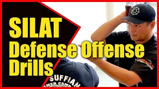 SILAT Defense Offense Drills Maul Mornie SSBD [upl. by Giavani977]