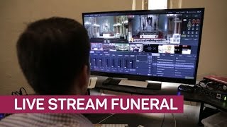 Cant make the funeral Just watch the live stream [upl. by Assilram183]