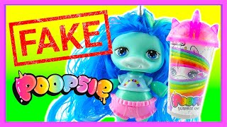 FAKE Poopsie Slime Surprise Unboxing  Unicorn Doll Review  THIS IS NOT REAL [upl. by Teage]