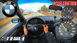 BMW e46 318 3 Series 2002  POV Drive [upl. by Olivie]