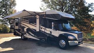 2015 JAYCO SENECA 37 TS SUPER C CLASS RV DIESEL TRIPLE SILDES CUMMINS DIESEL SLEEPS 8 SUNSETMOTORS [upl. by Reine]