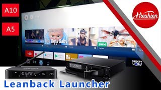 Egreat A10 amp Egreat A5  Android TV version  Leanback Launcher  Custom Firmware [upl. by Llenehc]